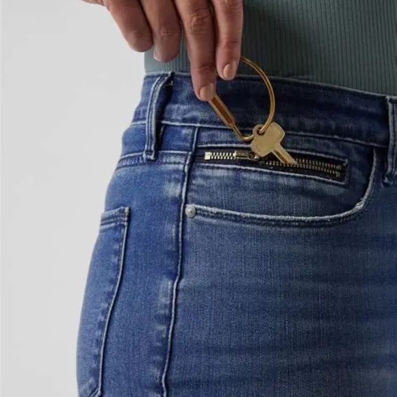 Athleta | Women's True Blue Sculptex Jeans Flare sz 20 short inseam - Picture 5 of 15